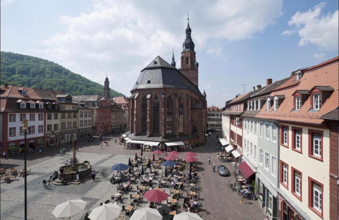Philosophen Und Neckarblick Apartment Heidelberg Esterno foto